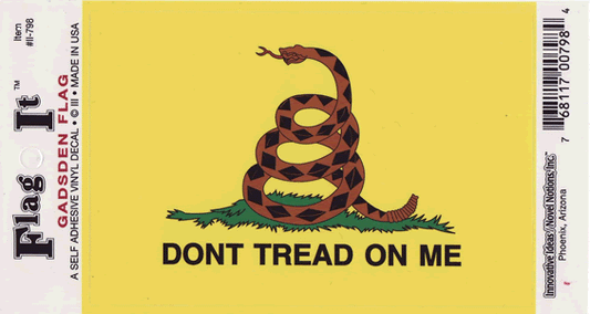 Gadsden Flag Decal Sticker