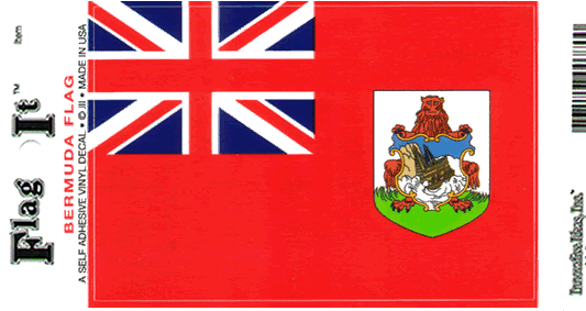 Bermuda Flag Decal Sticker