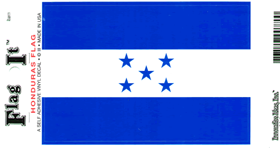 Honduras Flag Decal Sticker