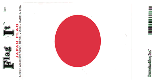 Japan Flag Decal Sticker