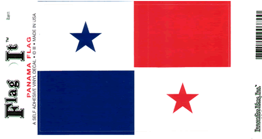 Panama Flag Decal Sticker