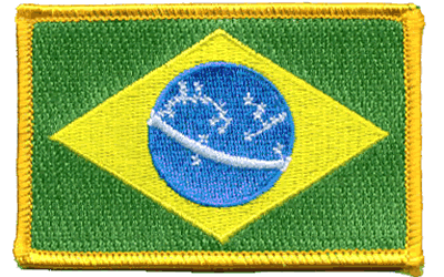 Brazil Flag Patch