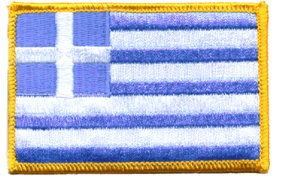 Greece Flag Patch