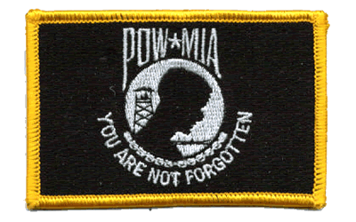POW MIA Flag Patch