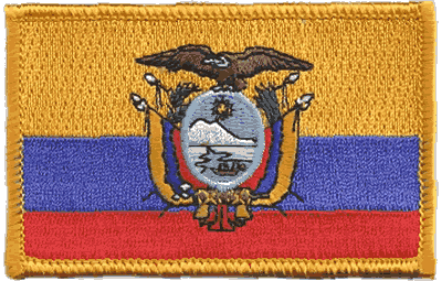 Ecuador Flag Patch