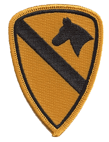 1st Cavalry Division Patch