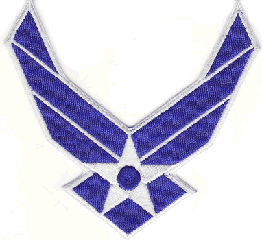 Air Force Wings Logo Patch