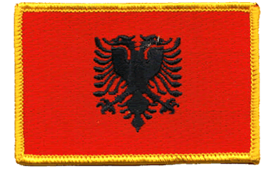 Albania Flag Patch