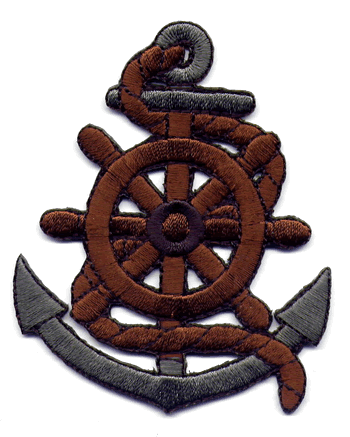 Anchor w/wheel Patch