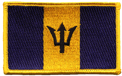 Barbados Flag Patch