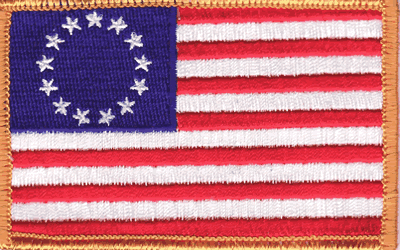Betsy Ross Flag Patch