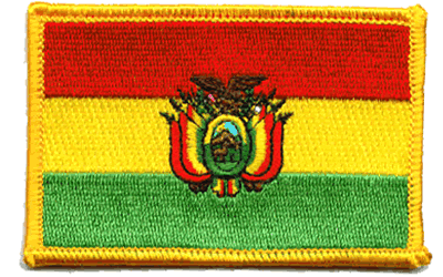 Bolivia Flag Patch