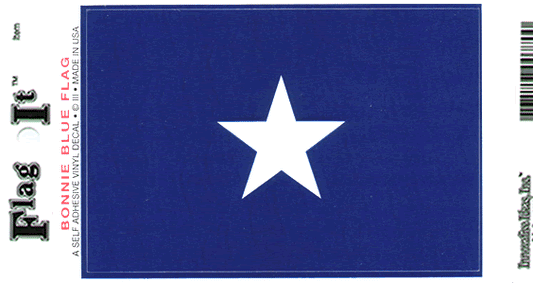 Bonnie Blue Flag Decal Sticker
