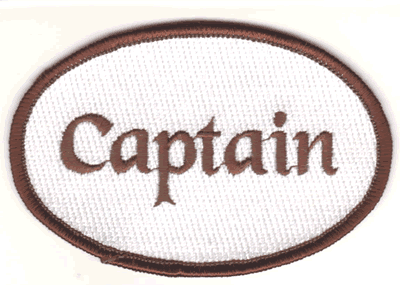 Captain (oval) Patch