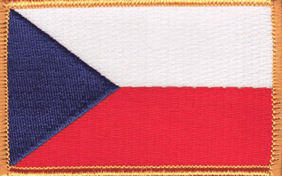 Czech Republic Flag Patch