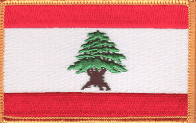 Lebanon Flag Patch