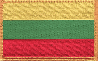 Lithuania Flag Patch