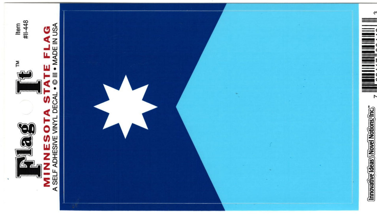 Minnesota Flag Decal Sticker