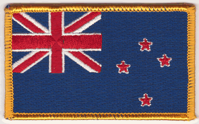 New Zealand Flag Patch