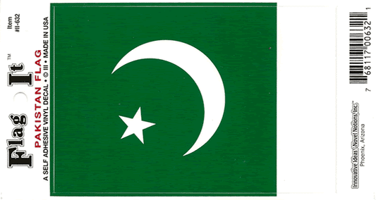 Pakistan Flag Decal Sticker