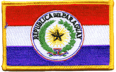 Paraguay Flag Patch