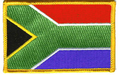 South Africa Flag Patch