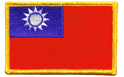 Taiwan Flag Patch