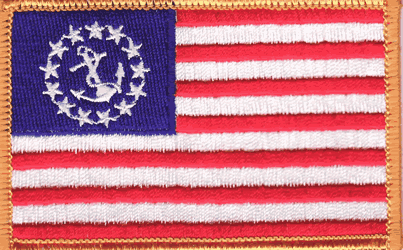 US Yacht Ensign Flag Patch