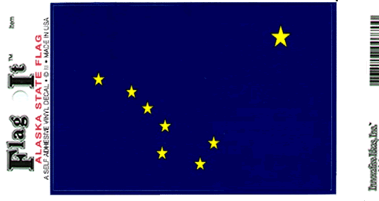 Alaska Flag Decal Sticker