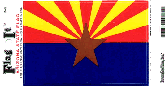 Arizona Flag Decal Sticker