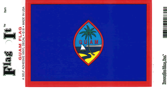 Guam Flag Decal Sticker