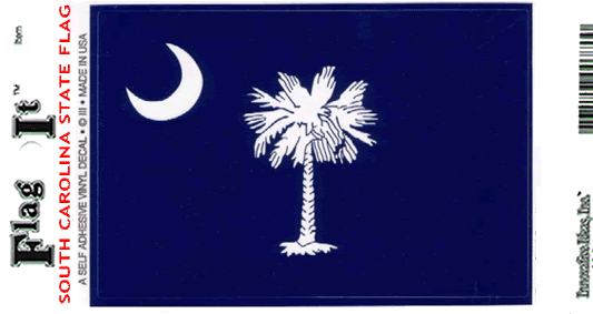 South Carolina Flag Decal Sticker