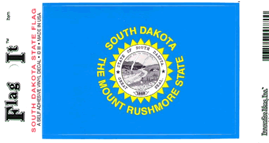 South Dakota Flag Decal Sticker
