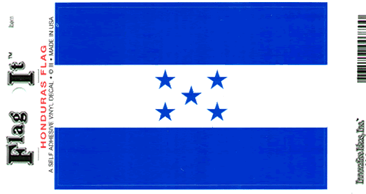 Honduras Flag Decal Sticker