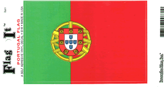 Portugal Flag Decal Sticker