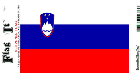 Slovenia Flag Decal Sticker