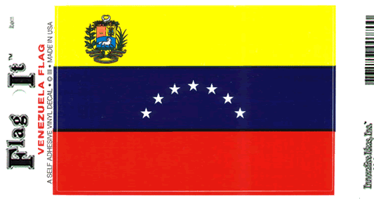 Venezuela Flag Decal Sticker