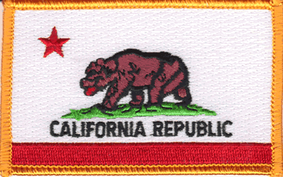 California Flag Patch