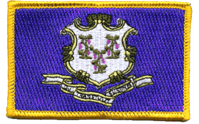 Connecticut Flag Patch