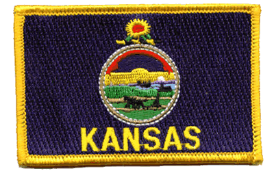 Kansas Flag Patch