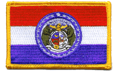 Missouri Flag Patch