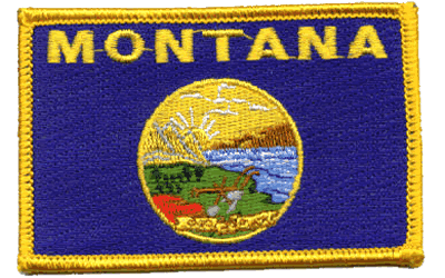 Montana Flag Patch