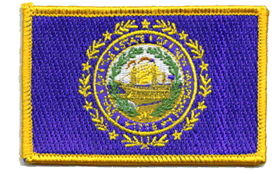 New Hampshire Flag Patch