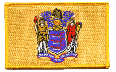 New Jersey Flag Patch