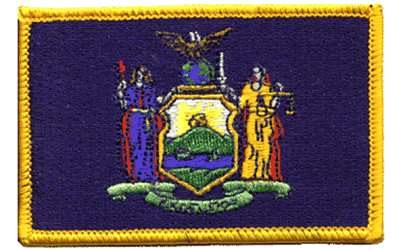 New York Flag Patch