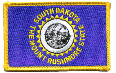 South Dakota Flag Patch