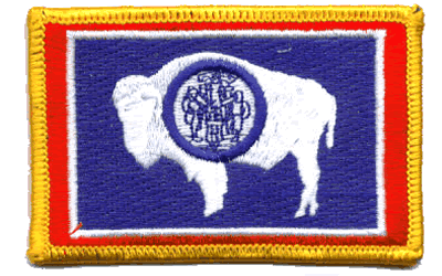 Wyoming Flag Patch