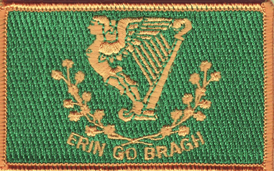 Erin Go Bragh Flag Patch