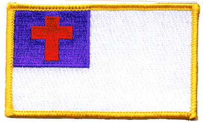 Christian Flag Patch