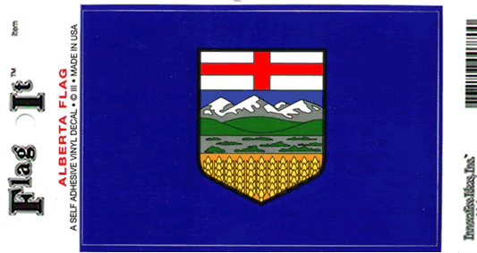 Canada Alberta Flag Decal Sticker